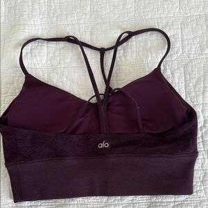 ALO Yoga Women's Purple Sports Bra
